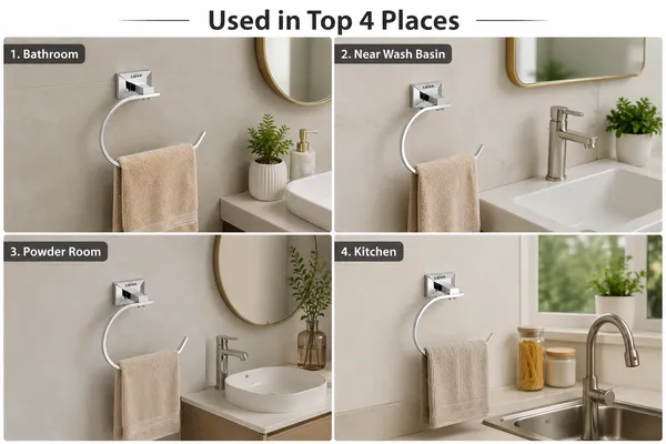 UDAN_Stainless_Steel_202_Napkin_Ring_Holder_|_Wall_Mounted_Chrome_Finish_Towel_Ring_for_Bathroom_&_Kitchen