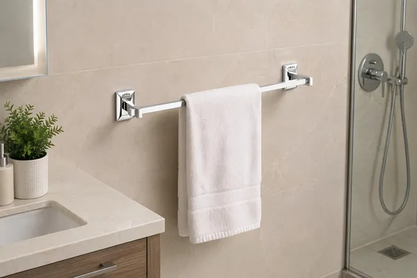 UDAN_Single_Towel_Rod_SS_202_|_Wall_Mounted_Stainless_Steel_Chrome_Finish_Bathroom_Towel_Bar