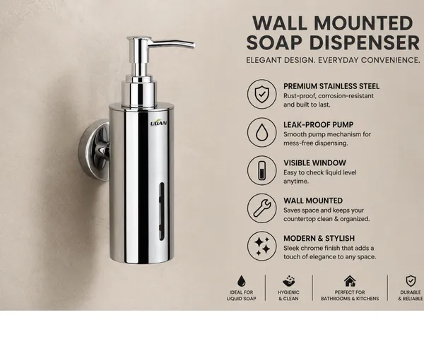 Udan_Wash_Basin_3-Piece_Accessories_Combo_Tumbler,_Soap_Dispenser_&_Towel_Ring_
