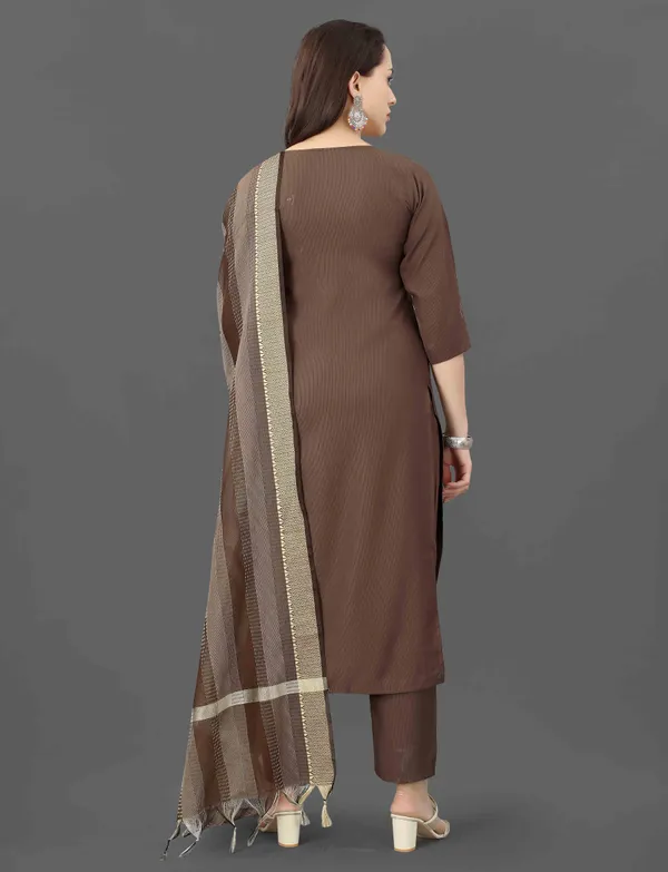 New_Embroidery_A-Line_Kurti_With_Dupatta_And_Bottom_Ware