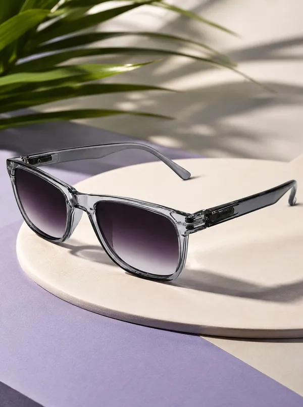 Women_Transparent_Grey_Square_Sunglasses