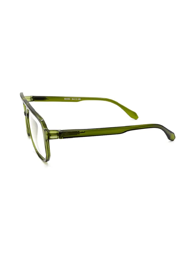 Men_Olive_Green_Geometric_Full_Frame_Eyeglasses