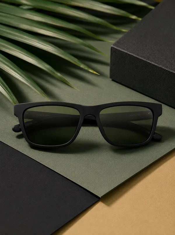 Lume_Unisex_Black_Sunglasses