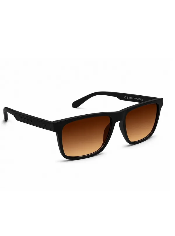 Lume_Unisex_Brown_Sunglasses