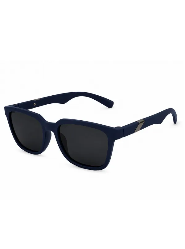 Unisex_Blue_Full-Rim_Square_Sunglasses