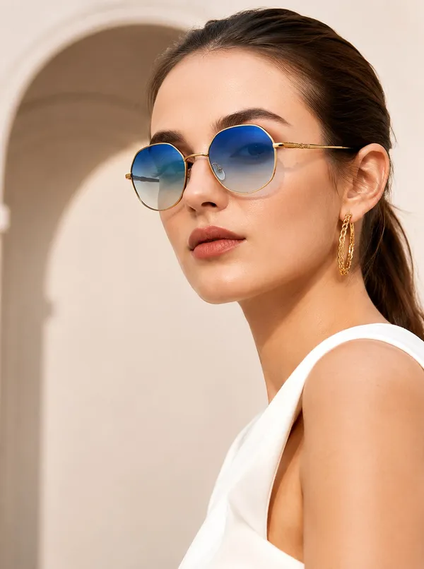 Duvane_Women_Golden_Sunglasses