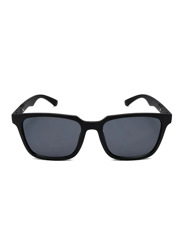 Unisex_Black_Full-Rim_Square_Sunglasses