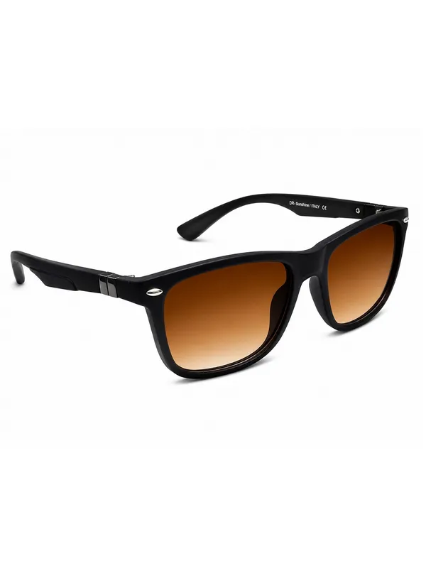 Women_Brown_Square_Sunglasses_with_Smoke_Grey_Lenses