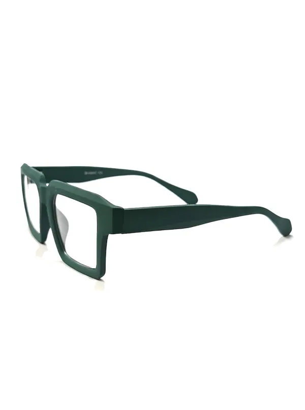 Men_Dark_Green_Full-Rim_Square_Geometric_Eyeglasses