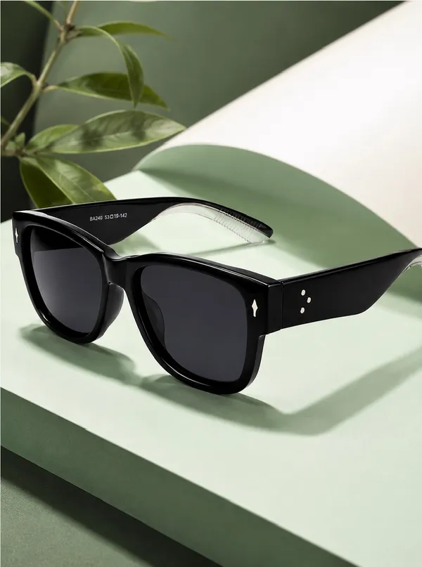 Premium_Black_Full-Rim_Square_Sunglasses
