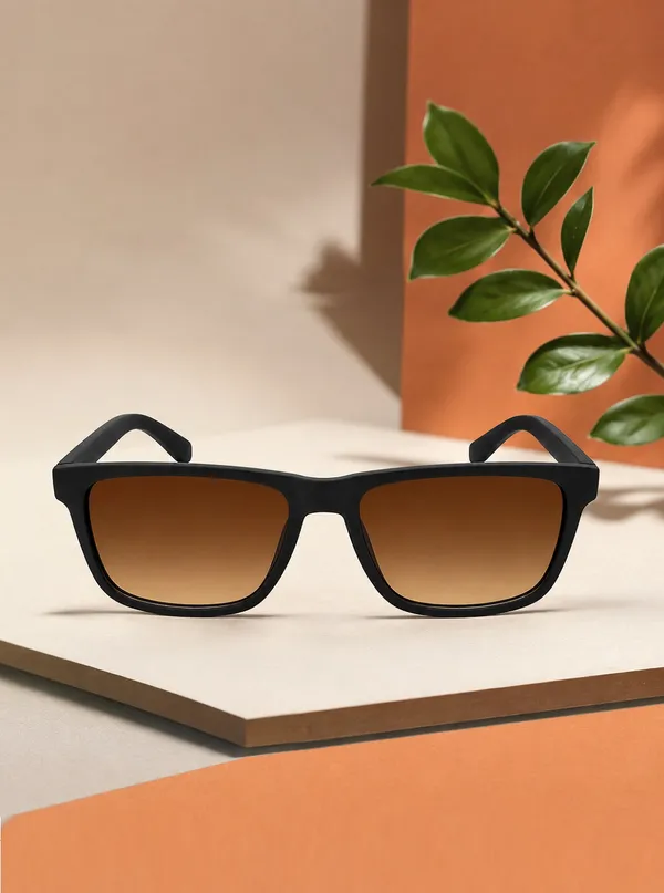 Lume_Unisex_Brown_Sunglasses
