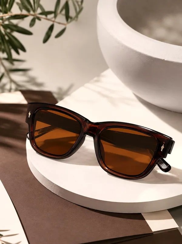 Premium_Brown_Full-Rim_Square_Sunglasses