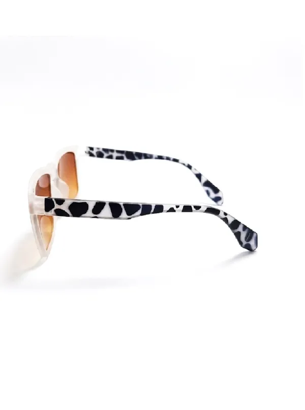 Women_Frosted_White_Rectangular_Sunglasses