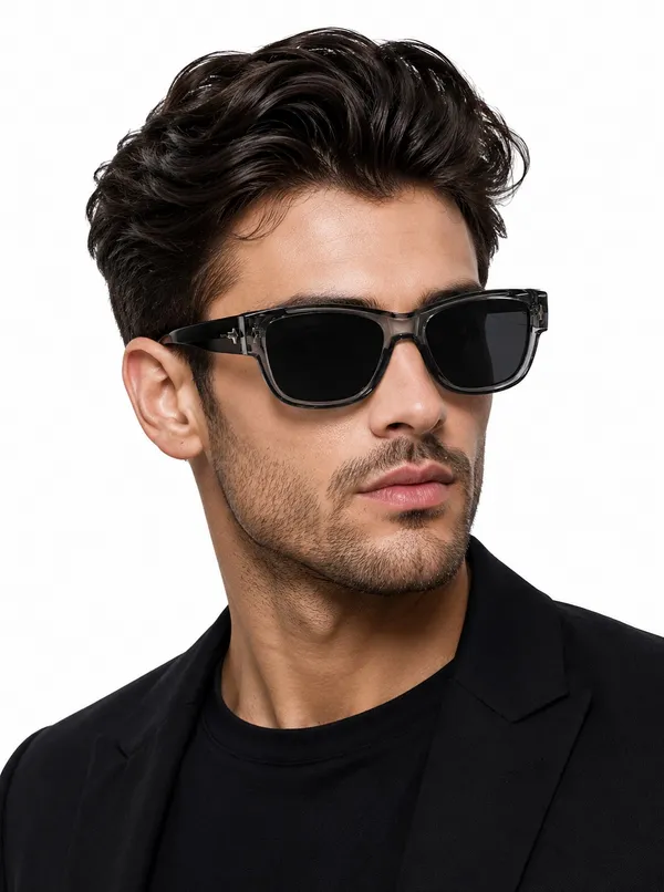 Premium_Grey_Full-Rim_Square_Sunglasses