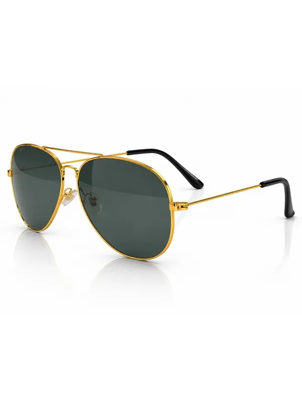 Premium_Men_Gold_Frame_Aviator_UV-Protected_Sunglasses