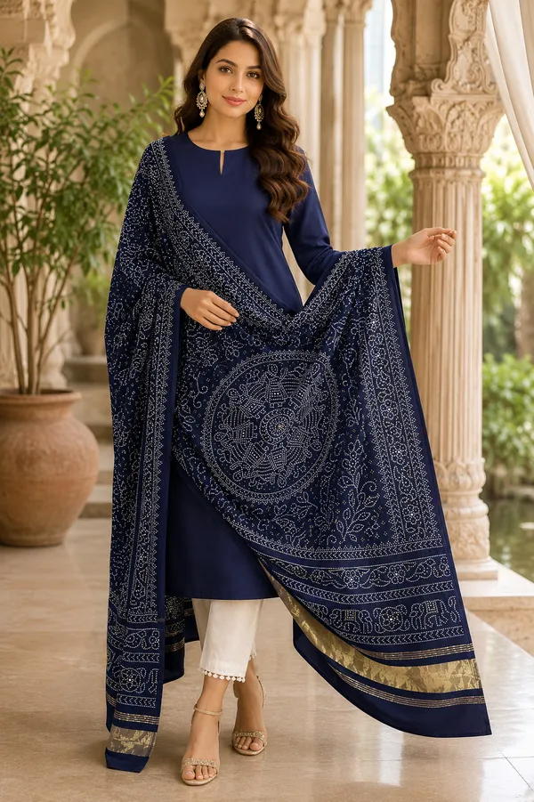 Navy_Blue_Lagdi_Patta_Chanderi_Dupatta__Navy_blue