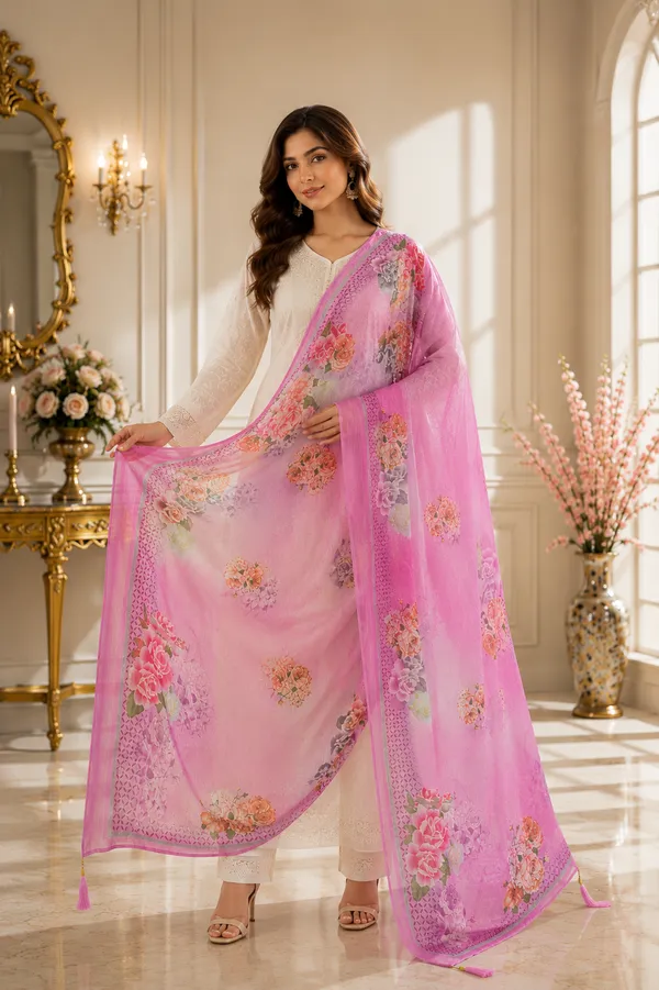 Women’s_Kota_Crochet_Digital_Print_Floral_Dupatta_–_Baby_Pink_Multicolor