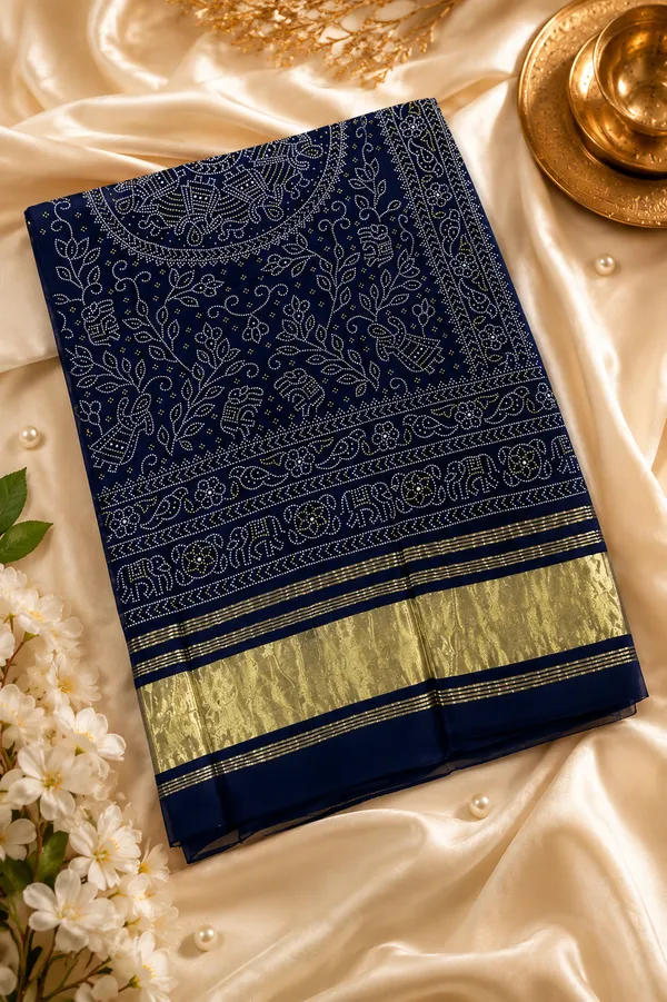 Navy_Blue_Lagdi_Patta_Chanderi_Dupatta__Navy_blue