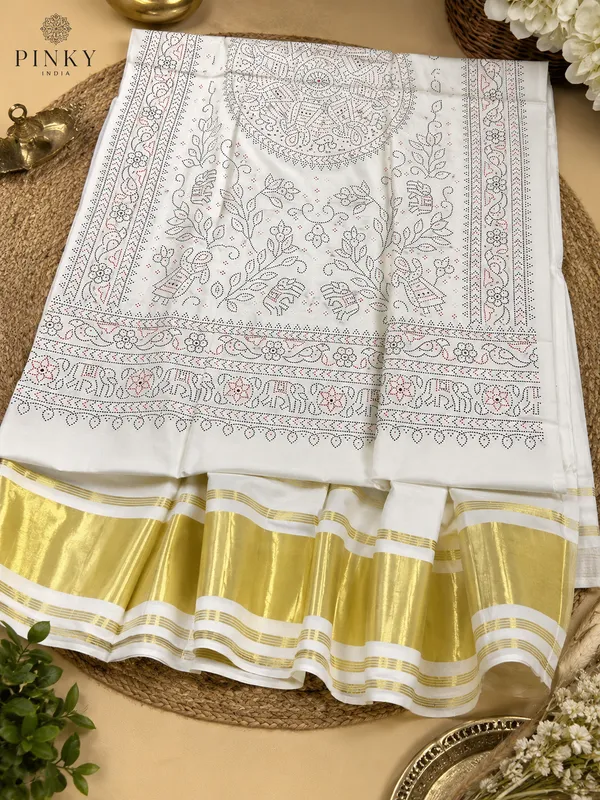 White_Pearl_Lagdi_Patta_Chanderi_Dupatta__White