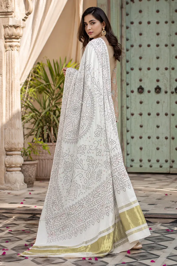 White_Pearl_Lagdi_Patta_Chanderi_Dupatta__White