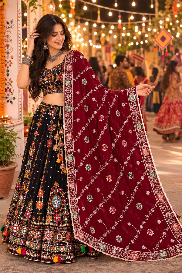 -Women’s-Georgette-Embroidered-Style-Dupatta-–-Wine-Maroon