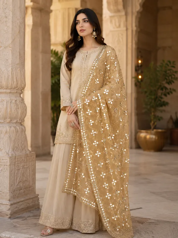 Women_Golden_Trill_Net_Mirror_Work_Embroidered_Dupatta