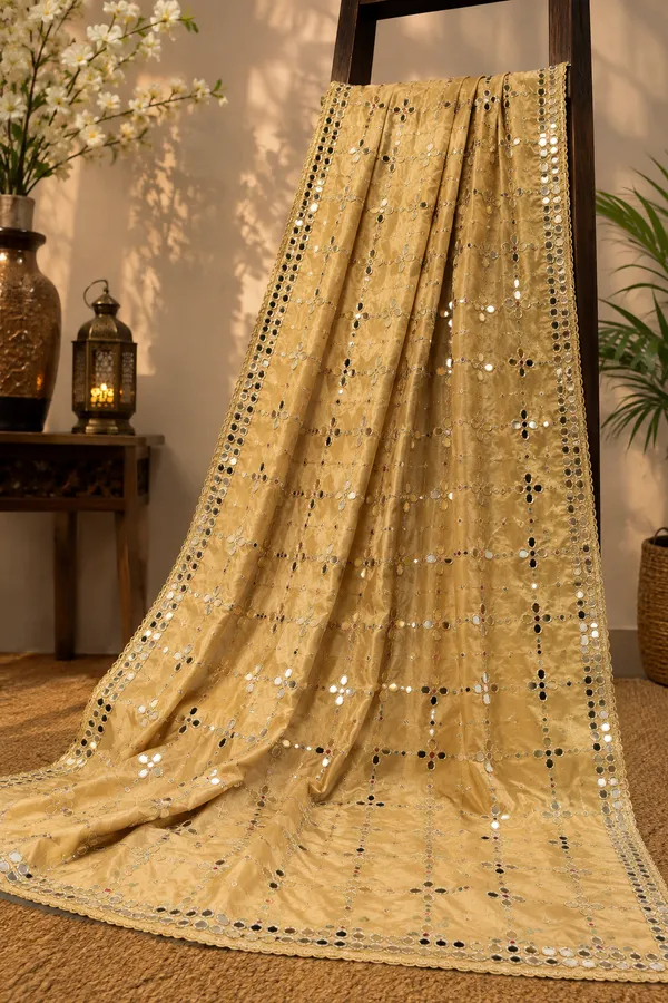 Women_Golden_Trill_Net_Mirror_Work_Embroidered_Dupatta