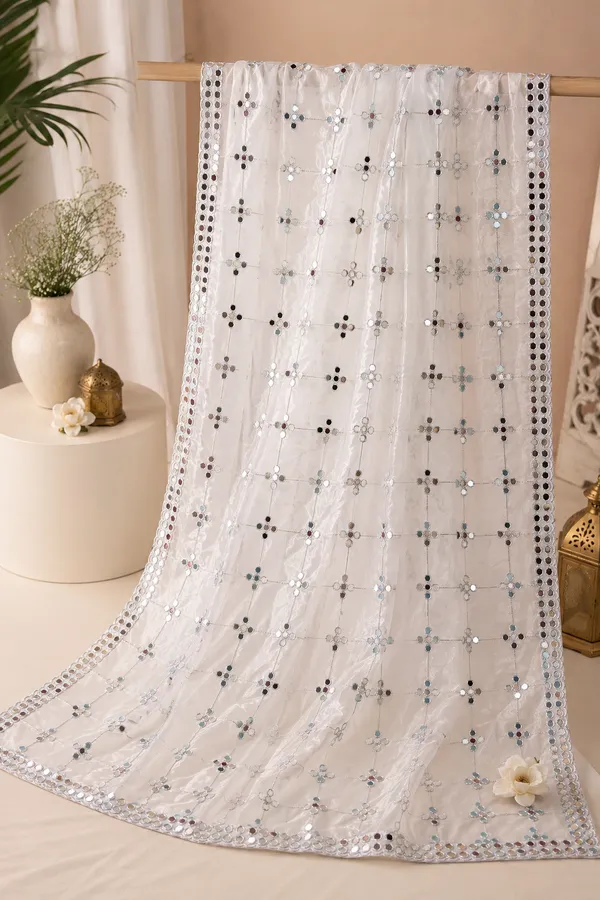 Women_White_Trill_Net_Mirror_Work_Embroidered_Dupatta