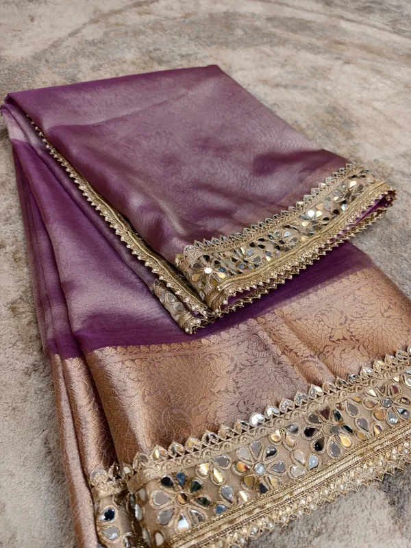 Purple_Tissue_Silk_Mirror_Work_Banarasi_Saree_For_Women