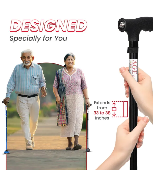 Ageasy_Pivot_Walking_Stick_With_Torch_Black