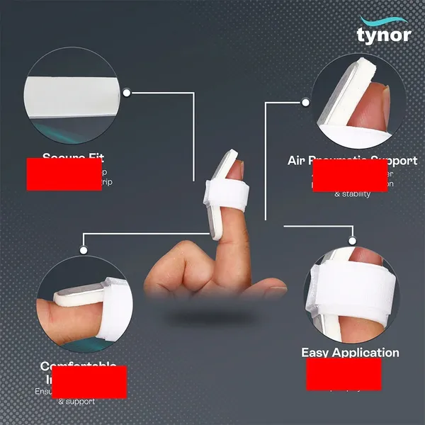 Tynor_White_Finger_Support_Splint