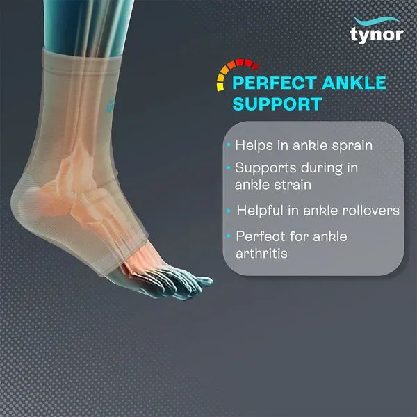 Tynor_Beige_Ankle_Support_Brace