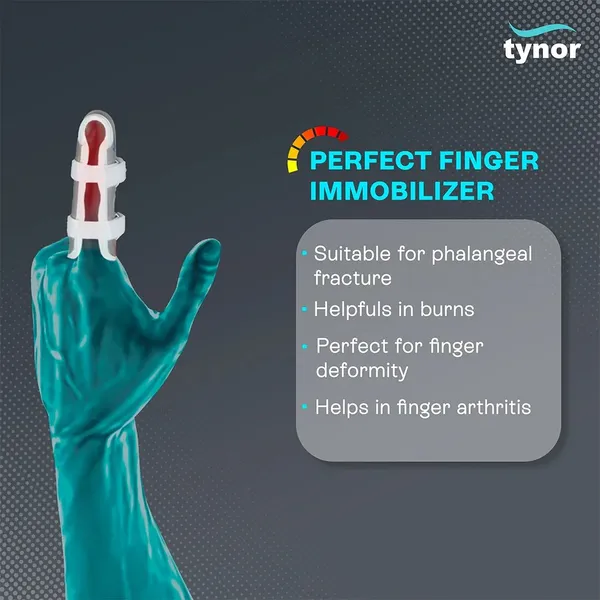 White_Finger_Splint_With_Adjustable_Straps
