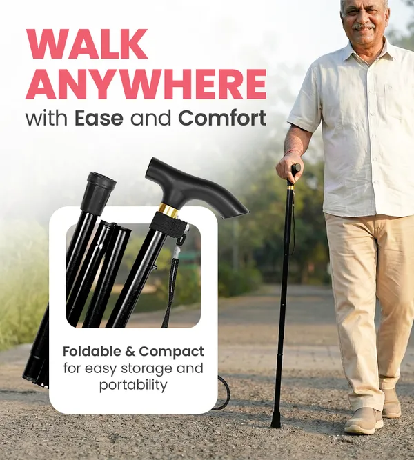 Ageasy_Foldable_Walking_Stick_Black