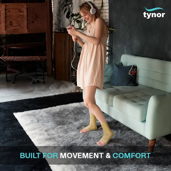 Tynor_Beige_Ankle_Support_Brace