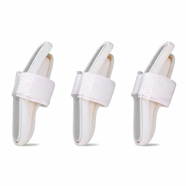 White_Plastic_Finger_Support_Splint_-_Pack_of_3