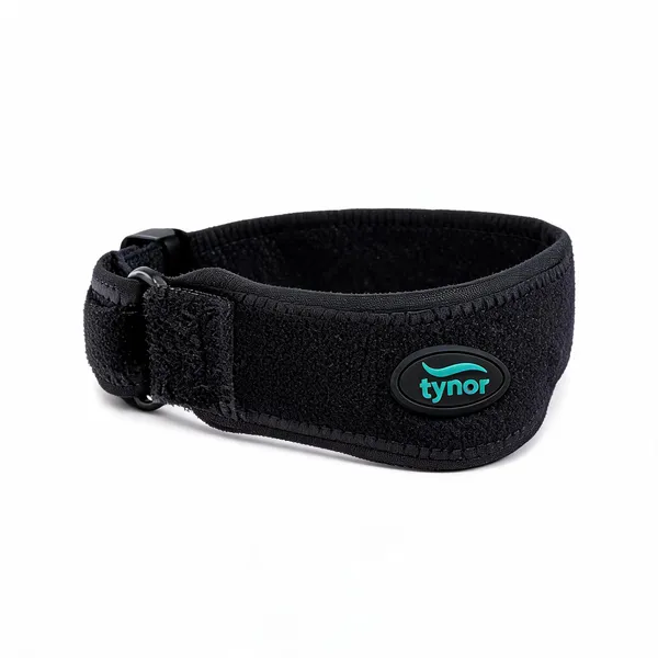 Black_Neoprene_Adjustable_Patellar_Knee_Support_Strap