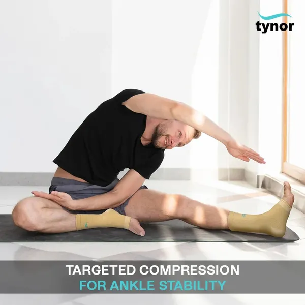 Tynor_Beige_Ankle_Support_Brace