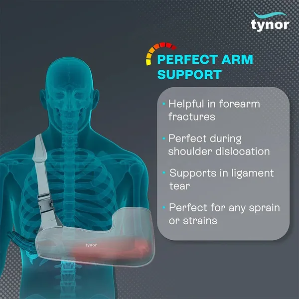 Tynor_Grey_Arm_Sling_Shoulder_Support