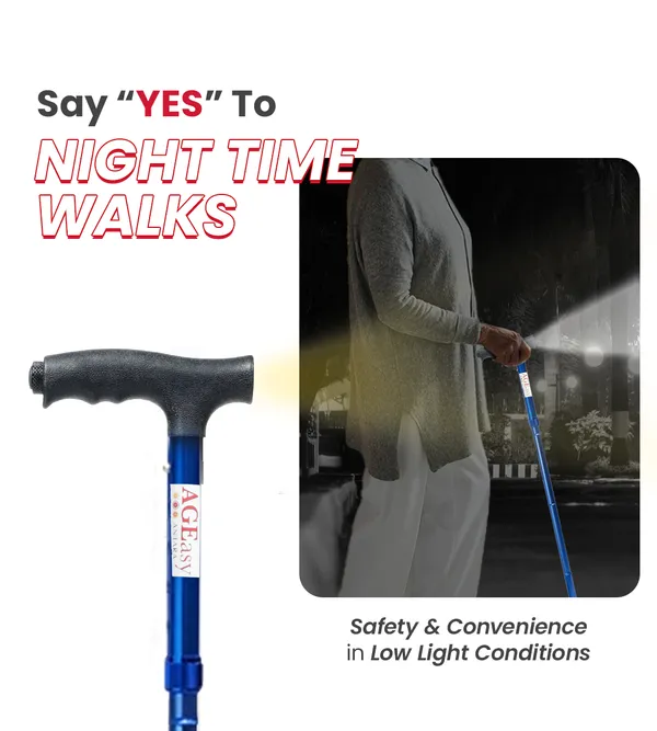 Ageasy_Pivot_Walking_Stick_With_Torch_Blue