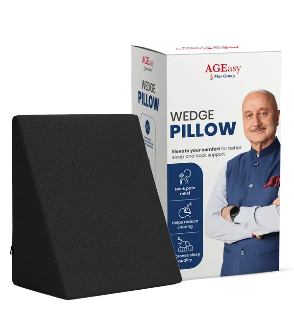 Ageasy_Wedge_Pillow_Charcoal_Grey