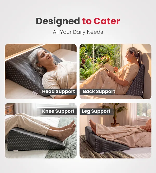 Ageasy_Wedge_Pillow_Charcoal_Grey