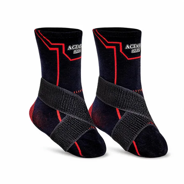 Ageasy_Neoprene_Comfort_Ankle_Sleeve_Black_-_Pack_of_2