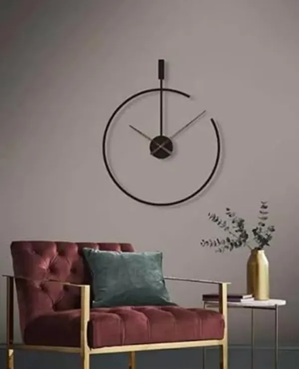 Iron_Minimalist_Frameless_Round_Wall_Clock