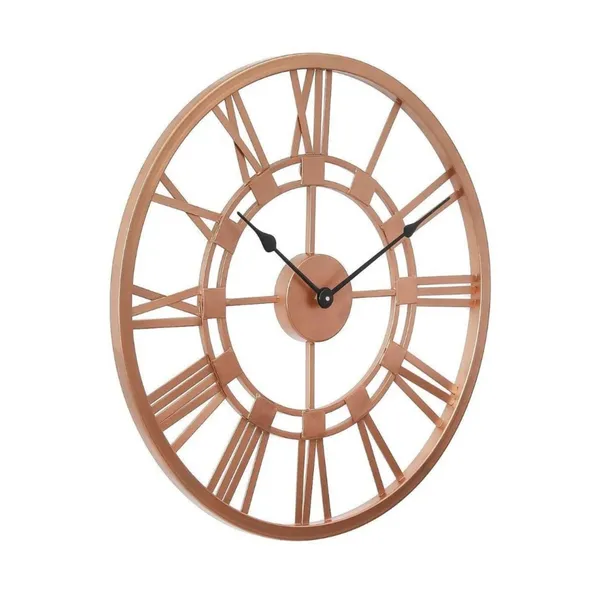 Iron_Rustic_Roman_Numeral_Round_Wall_Clock