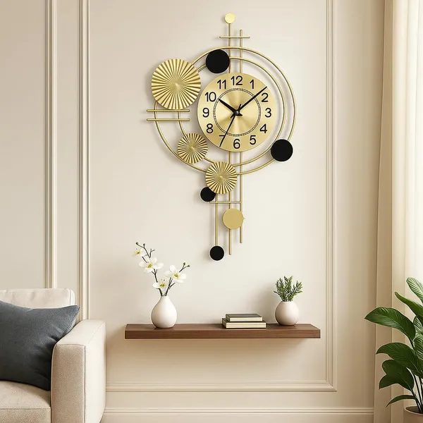Iron_Modern_Sunburst_Geometric_Wall_Clock