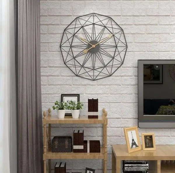 Iron_Modern_Geometric_Radial_Open_Frame_Wall_Clock
