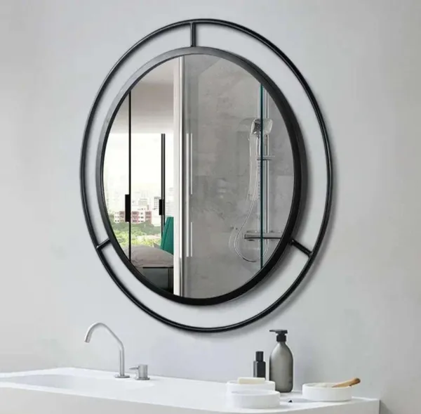 Iron_Modern_Concentric_Open_Frame_Round_Wall_Mirror