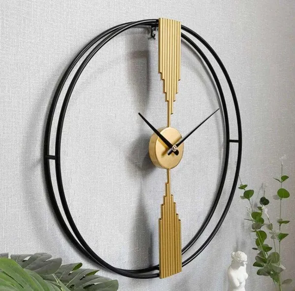 Iron_Modern_Open_Frame_Geometric_Wall_Clock