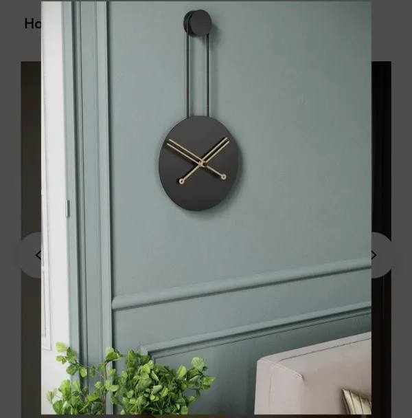 Iron_Minimalist_Hanging_Rod_Black_Wall_Clock